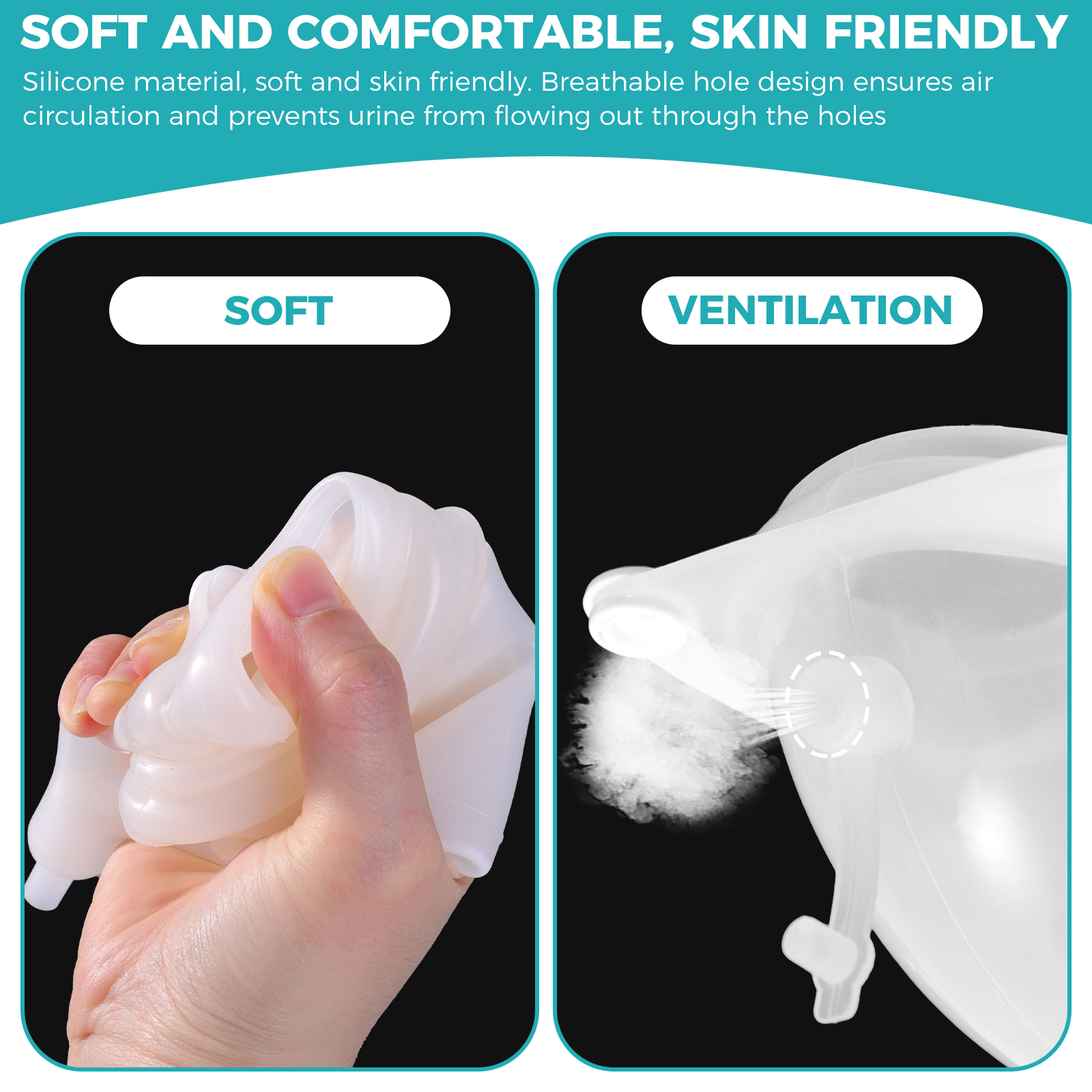 Dedicated Patient Care AccessoryBreathability Enhanced Undergarment Integrated Urinometer Unit
