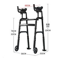 YC830H with two wheels, black color