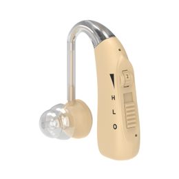 Rechargeable BTE Hearing Amplifier Digital 2-Level Sound Amplifier for Seniors