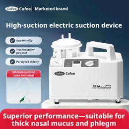Kefu electric sputum aspirator for home use by bedridden elderly, negative pressure suction device! The product is non-returnable once used!