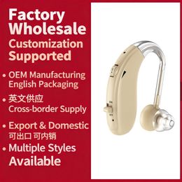 Noise Cancelling Miniature BTE Sound Enhancer Perfect Solution For Age-related Hearing Loss