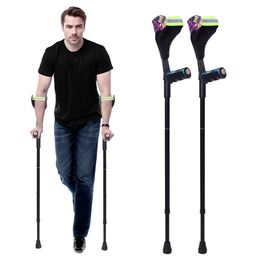 Compact Travel-Friendly Aluminum Knee Walker/Cane Featuring Non-slip Handles Ideal Post-Injury Care