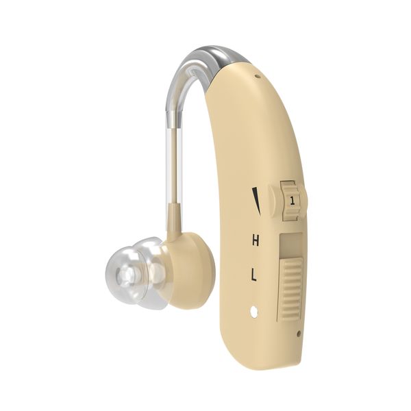 Rechargeable BTE Hearing Amplifier Analog Sound Amplifier for Seniors Noise Cancellation