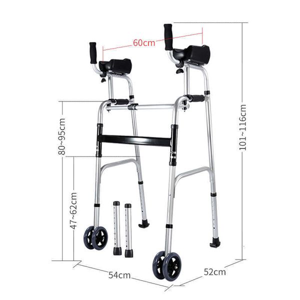 Walking aid elderly, assistive device patients lower limb weakness, walking support for the disabled with a seat
