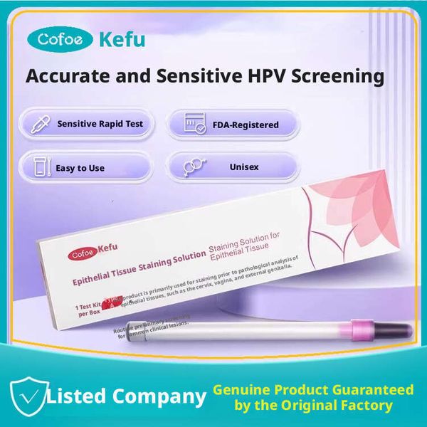 Corfu Strips Male Genital Warts Test Female Cervical Cancer Self-Test Kit Non-HPV Urine