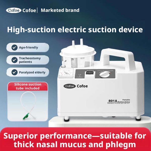 Kefu electric sputum aspirator for home use by bedridden elderly, negative pressure suction device! The product is non-returnable once used!