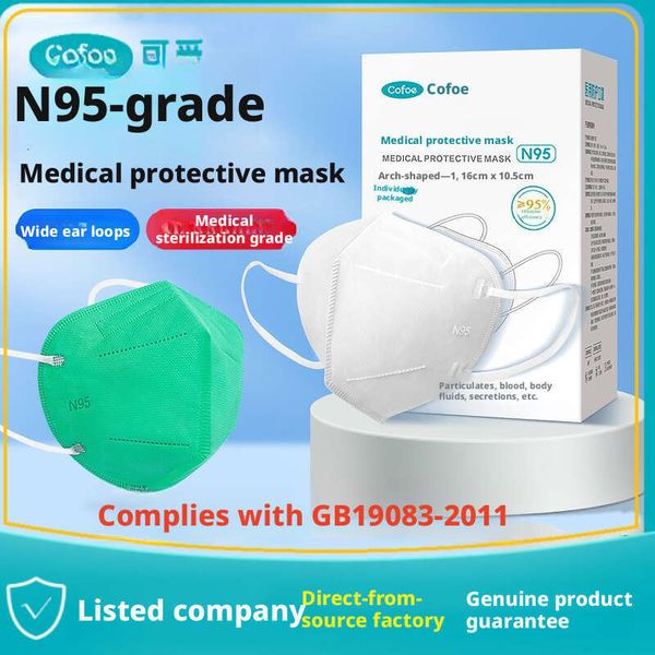 head-mounted protective anti-strangling Kefu mask, individually packaged medical N95 mask