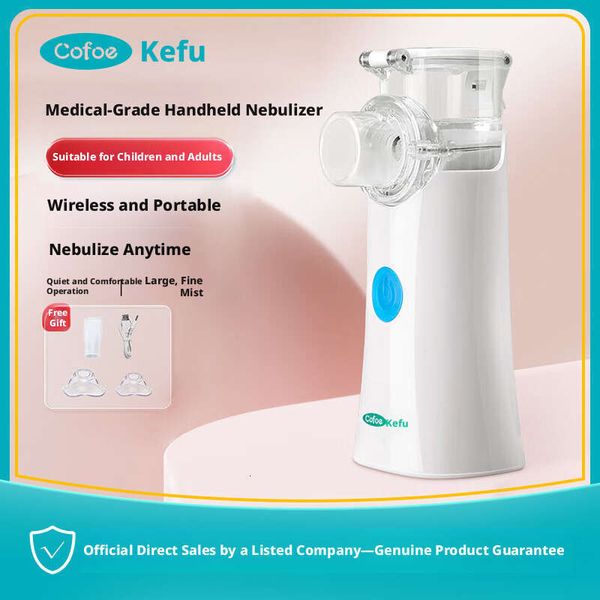 Kefu atomizer medical nebulizer rechargeable household with atomization mask small portable factory