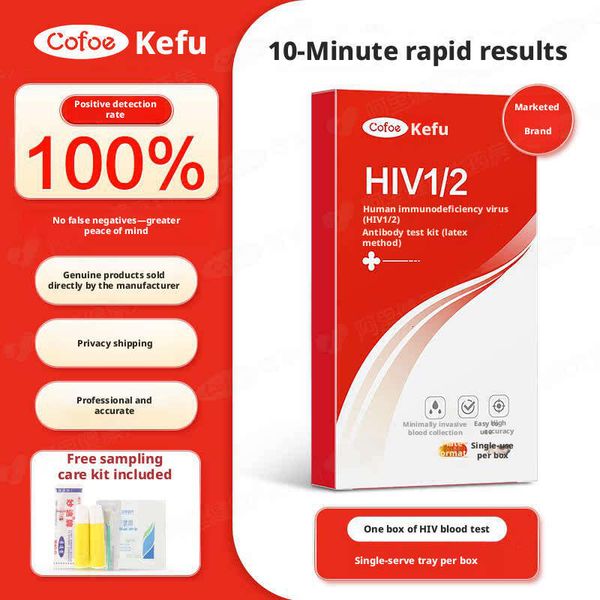 Corfu Kit Paper Test Strip HIV Diagnosis Blood Latex Method Non-4th Generation