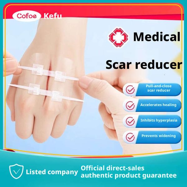 Kefu medical skin tension reducer for caesarean section, zipper bandage, post-operative no-sew adhesive tape