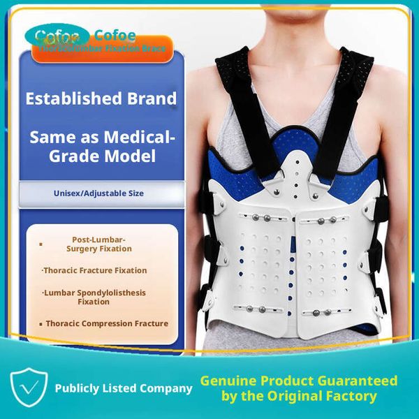 Kefu Medical Thoracolumbar External Fixation Brace Postoperative Compression Fracture Device for Spine and Rib Support
