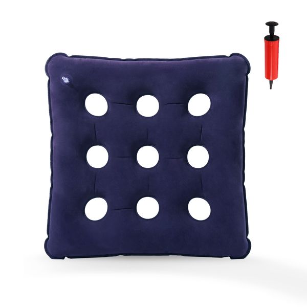 Travel Friendly Gel-Free Memory Foam Lumbar Spinal Backrest with Anti-Slip Design