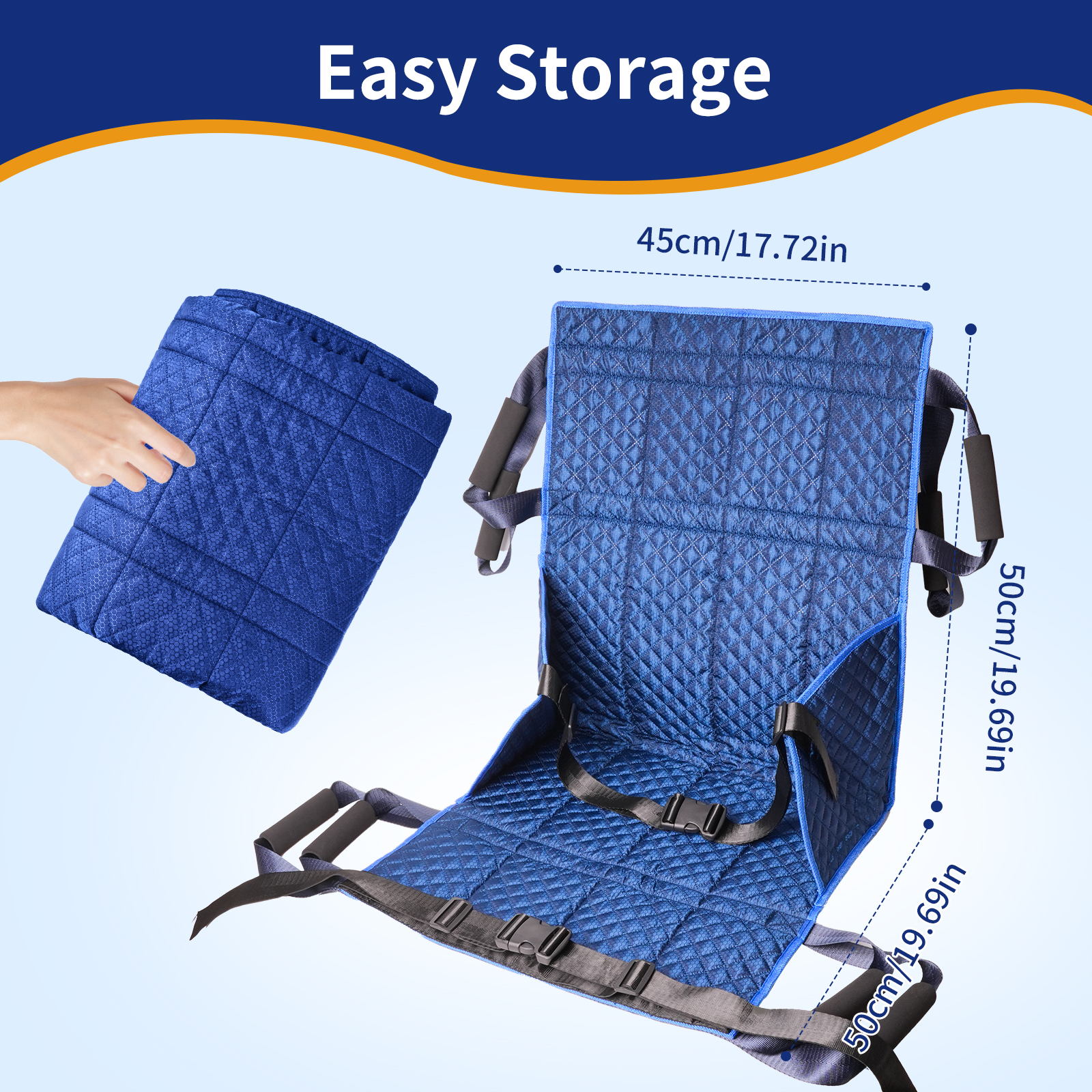 Durable Ergonomic Patient Transport Mat Designed To Simplify Health Professionals Job In Assisting Patients With Limited Mobility
