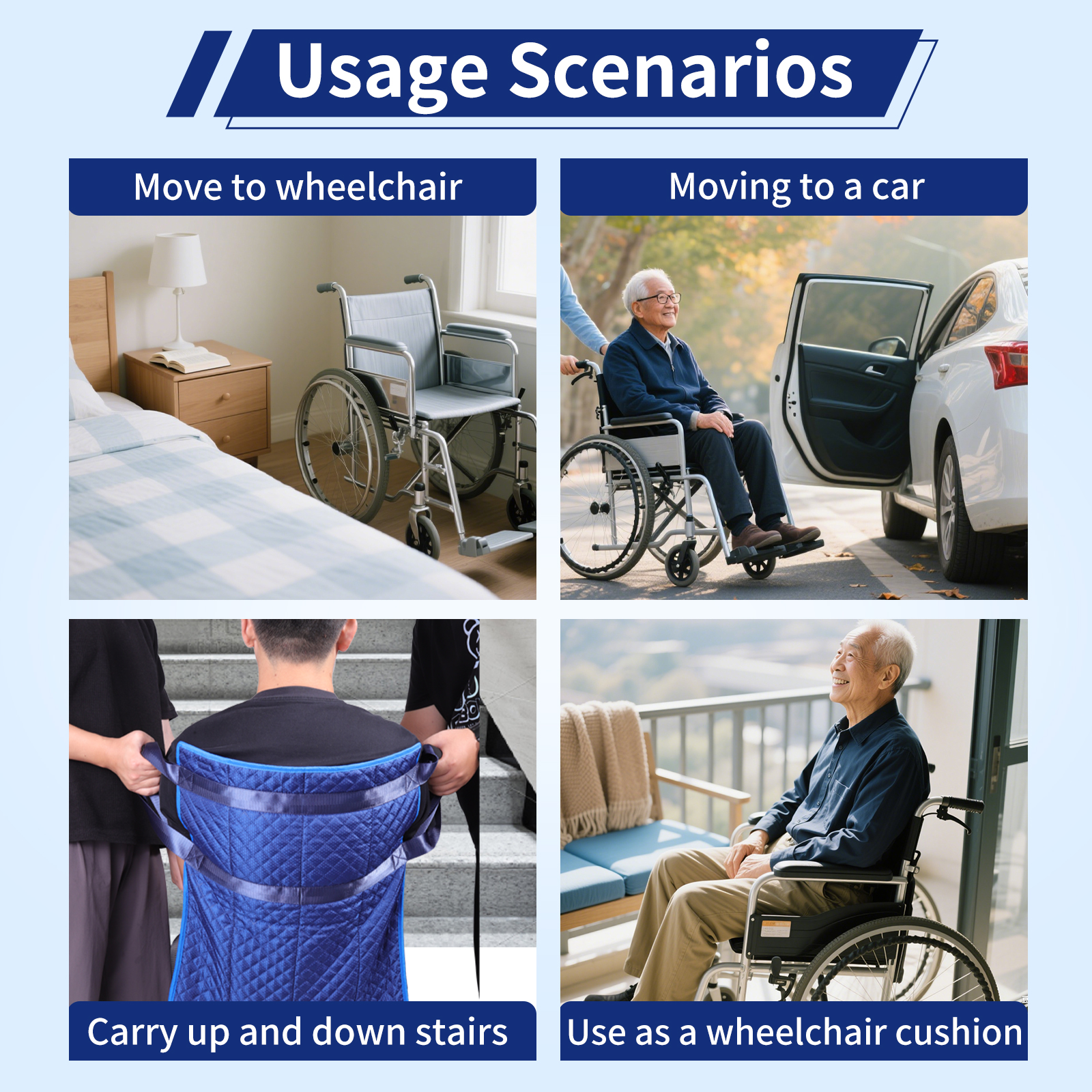 Durable Ergonomic Patient Transport Mat Designed To Simplify Health Professionals Job In Assisting Patients With Limited Mobility